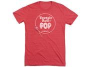 Tootsie Roll Tootsie Roll Pop Logo Mens Tri-blend Short Sleeve Shirt