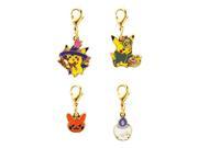 Pokemon Center Original Metal Charm Set Halloween Parade 2015 ~ Pumpkin Pikachu ~