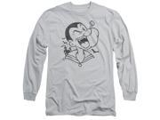 Popeye Vamp Pop Mens Long Sleeve Shirt