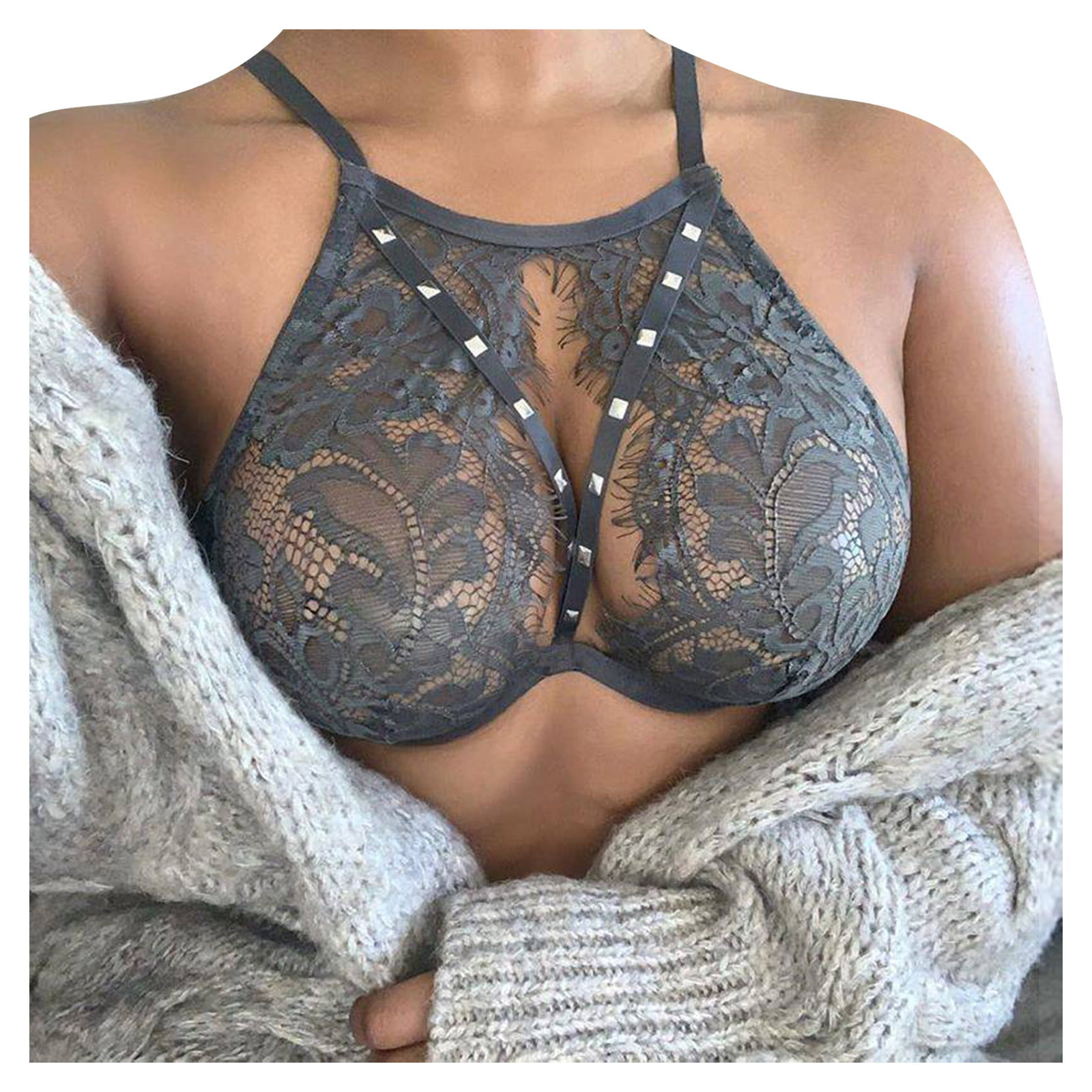 GWAABD Womens Lingerie Lace Solid Color Lingerie Women S Hollow