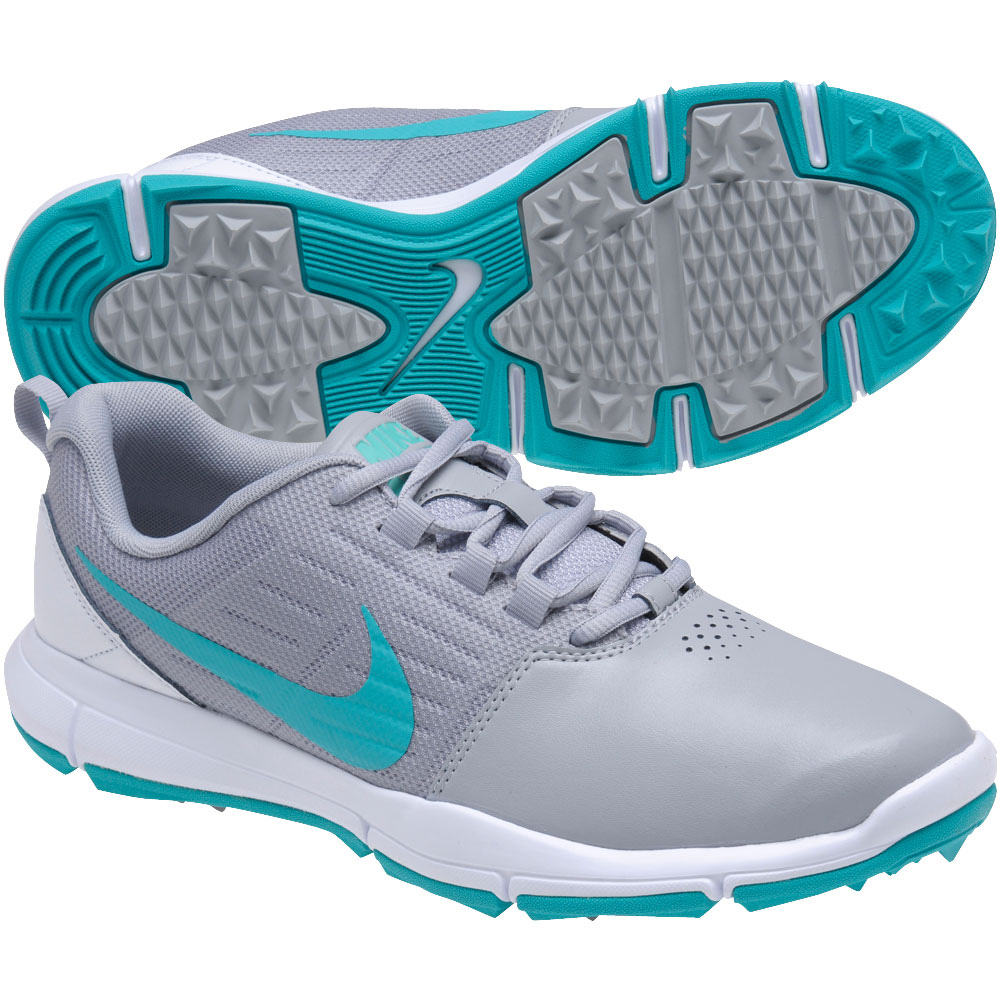 Nike Mens Explorer Sl Spikeless Golf Shoes Charcoal/white Medium 10