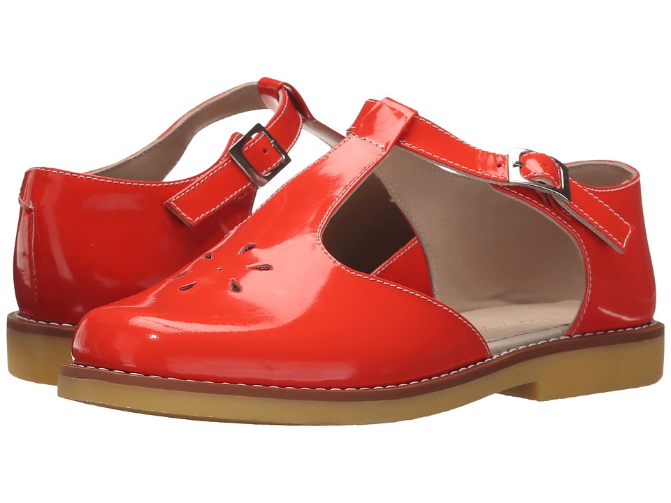 Elephantito - T Strap Sandal (toddler/little Kid/big Kid) (ptn Poppy Red) Girls Shoes