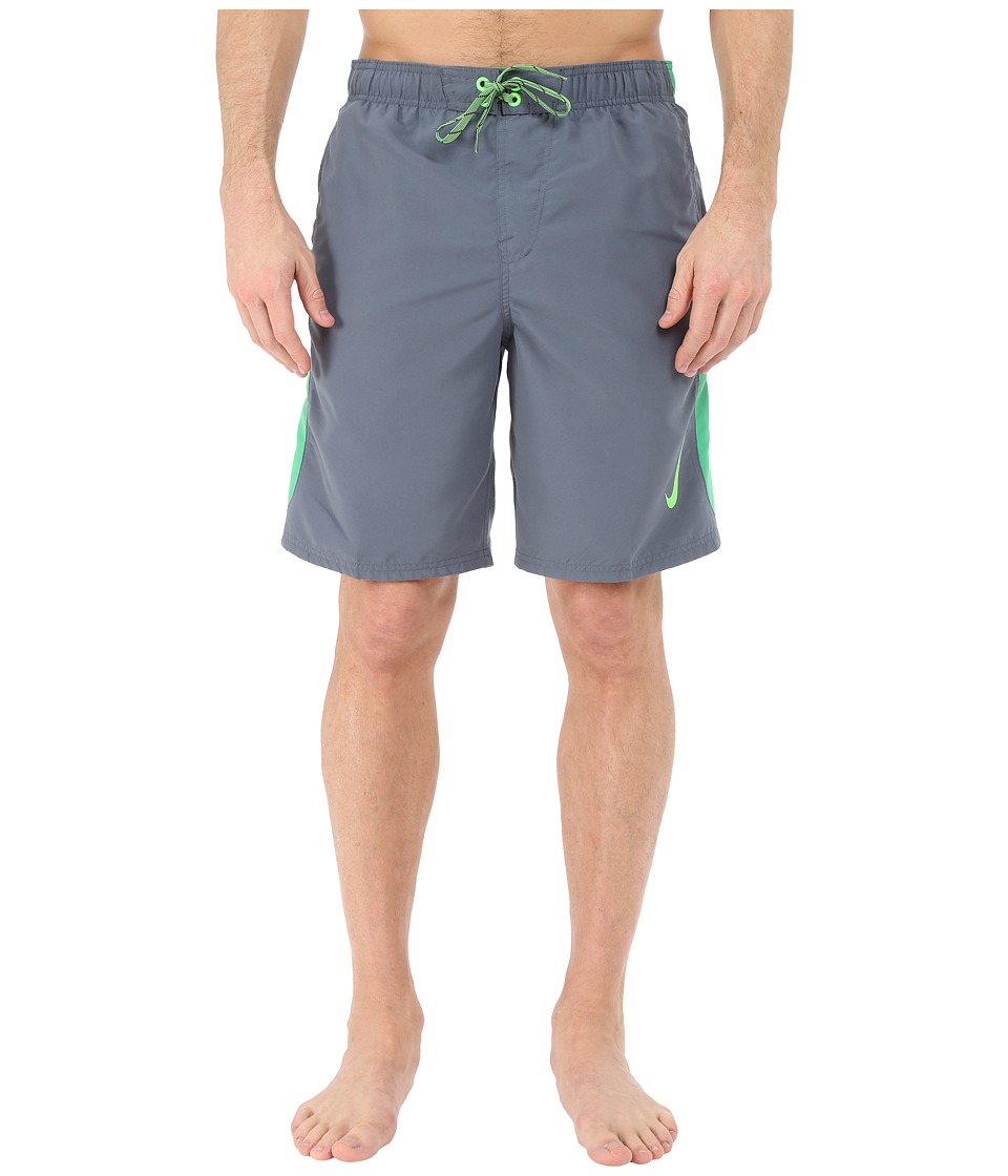 Nike - Color Surge Sway 9 Volley Short (blue Graphite) Men's Swimwear