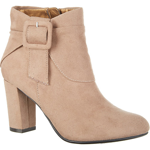 Mootsies Tootsies Womens Odessa Ankle Boots-6 M,taupe