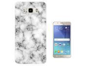 Samsung Galaxy J7 (2016) J710fn Gel Silicone Case Protection Cover 1229 - Novelty Marble Texture