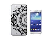 Samsung Galaxy Grand 2gel Silicone Case All Edges Protection Cover C0048 -shabby Chic Middle East Art Lucky Charm