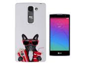 Lg G3 Gel Silicone Case All Edges Protection Cover C0504 - Movie Pug Popcorn Juice Movie Time Dog Glasses