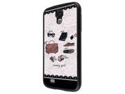 Samsung Galaxy S4 Mini Coque Fashion Trend Case Coque Protection Cover Plastique Et MÃ©tal - Black 1253 - Trendy Fashion Bloggers Favourite Handbag 