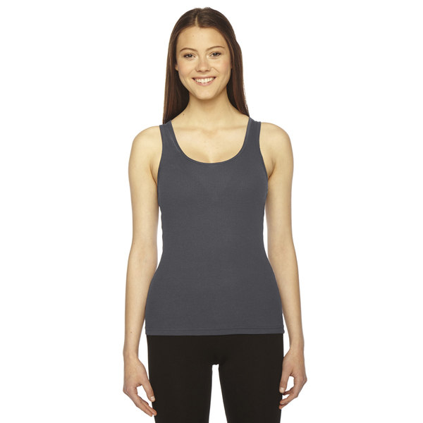 Rib Women's Boy Beater Asphalt Tank