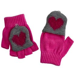 Accessories 22 Girls Heart Eyelash Pop Top Glove