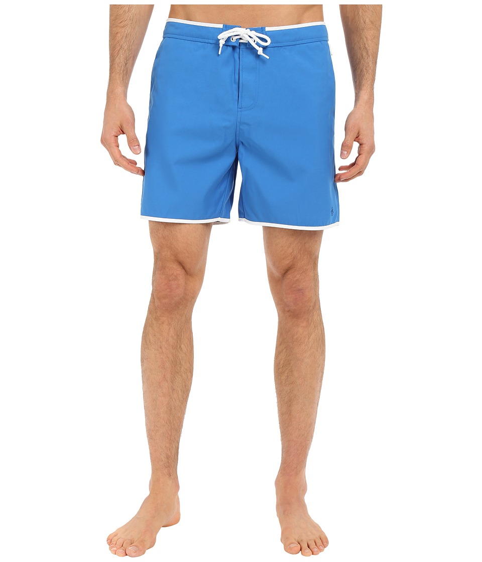 Original Penguin - Earl Fixed Volley Swim Shorts (Daphne) Men's Swimwear