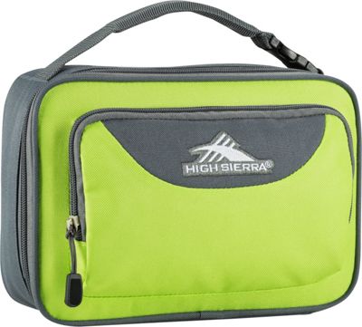 High Sierra Single Compartment Lunch Bag, Lime Green/Slate Grey (74715-4962)