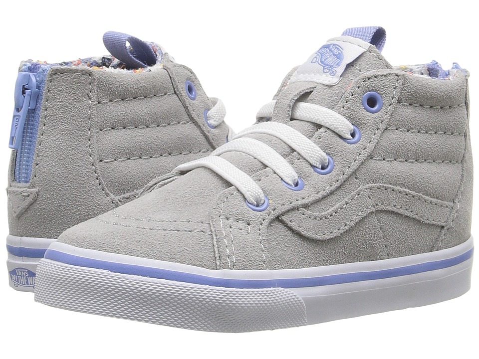 Vans Kids - Sk8-hi Zip (toddler) ((mte)floral Pop/gray Violet) Girls Shoes