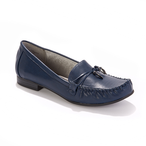 Mootsies Tootsies Mallori 2 Loafer Moccasin 7.5 M, Navy