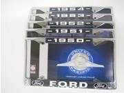 Pick (1) 1950 1951 1952 1953 1954 Car Truck Ford License Plate Tag Frame Holder
