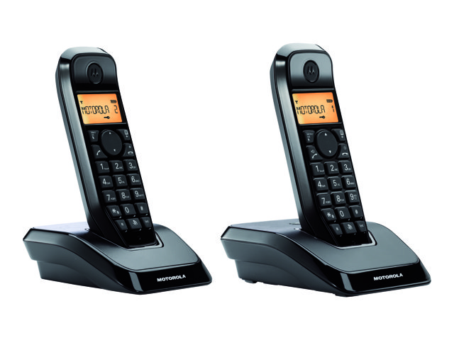 Wireless Phone Motorola S1202 (2 Pcs)/Black