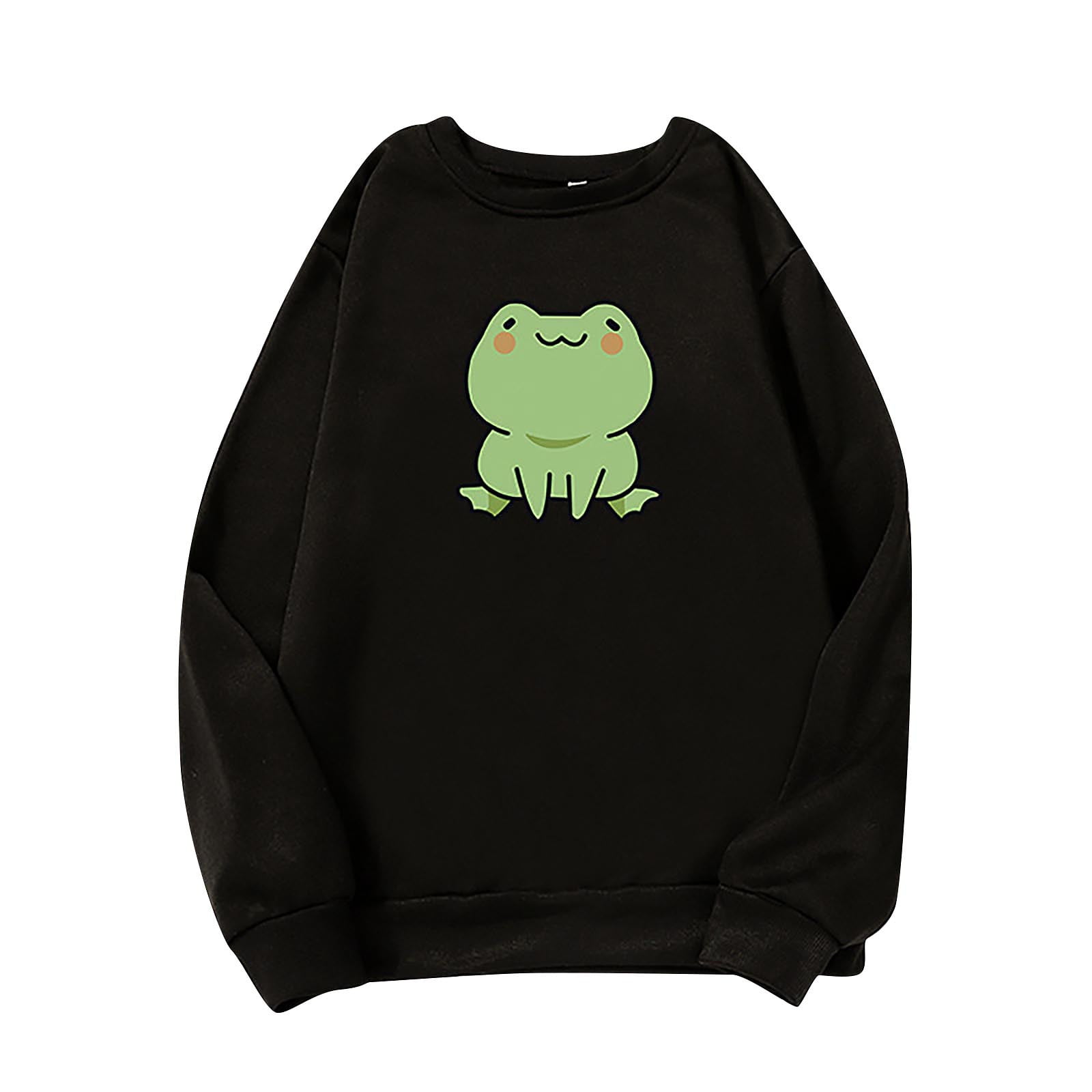 White Long Sleeve Shirts for Women  Shirts Women Cotton Shirts Plus Size Tops Under 10 Women S Fashion Cute Animal Printed Sweatershirt Loosen Blouse 