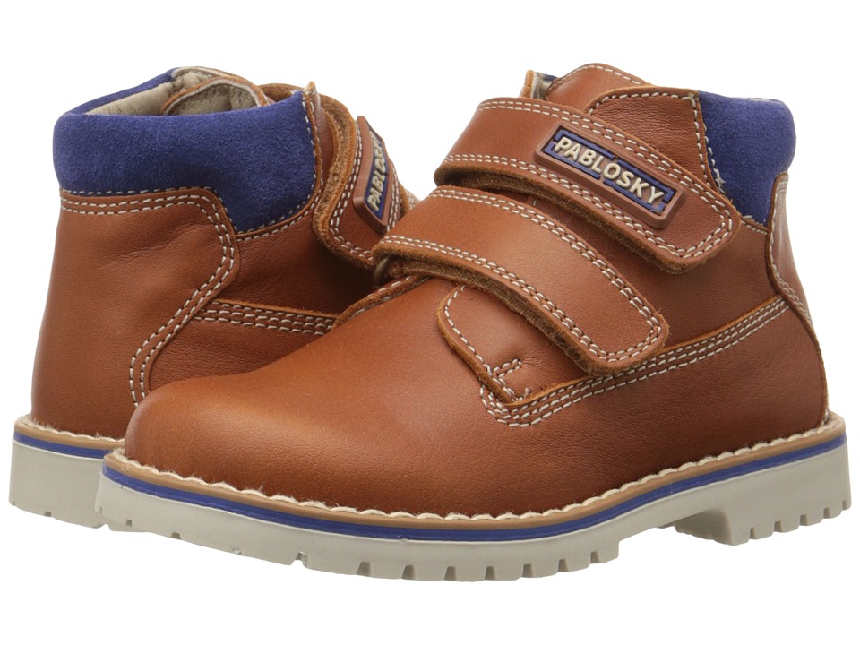 Pablosky Kids - 0708 (toddler) (brandy) Boy's Shoes