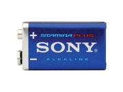 SONY S-6AM6B1A STAMINA(R) PLUS Alkaline Batteries (9V; Single)