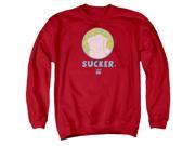 Tootsie Roll Sucker Mens Crewneck Sweatshirt
