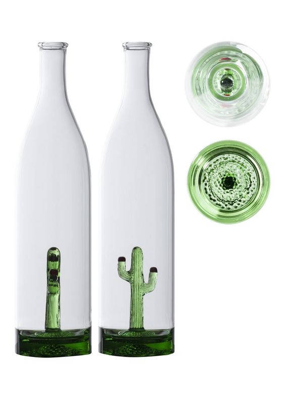 Cactus Bottle (green Cactus)