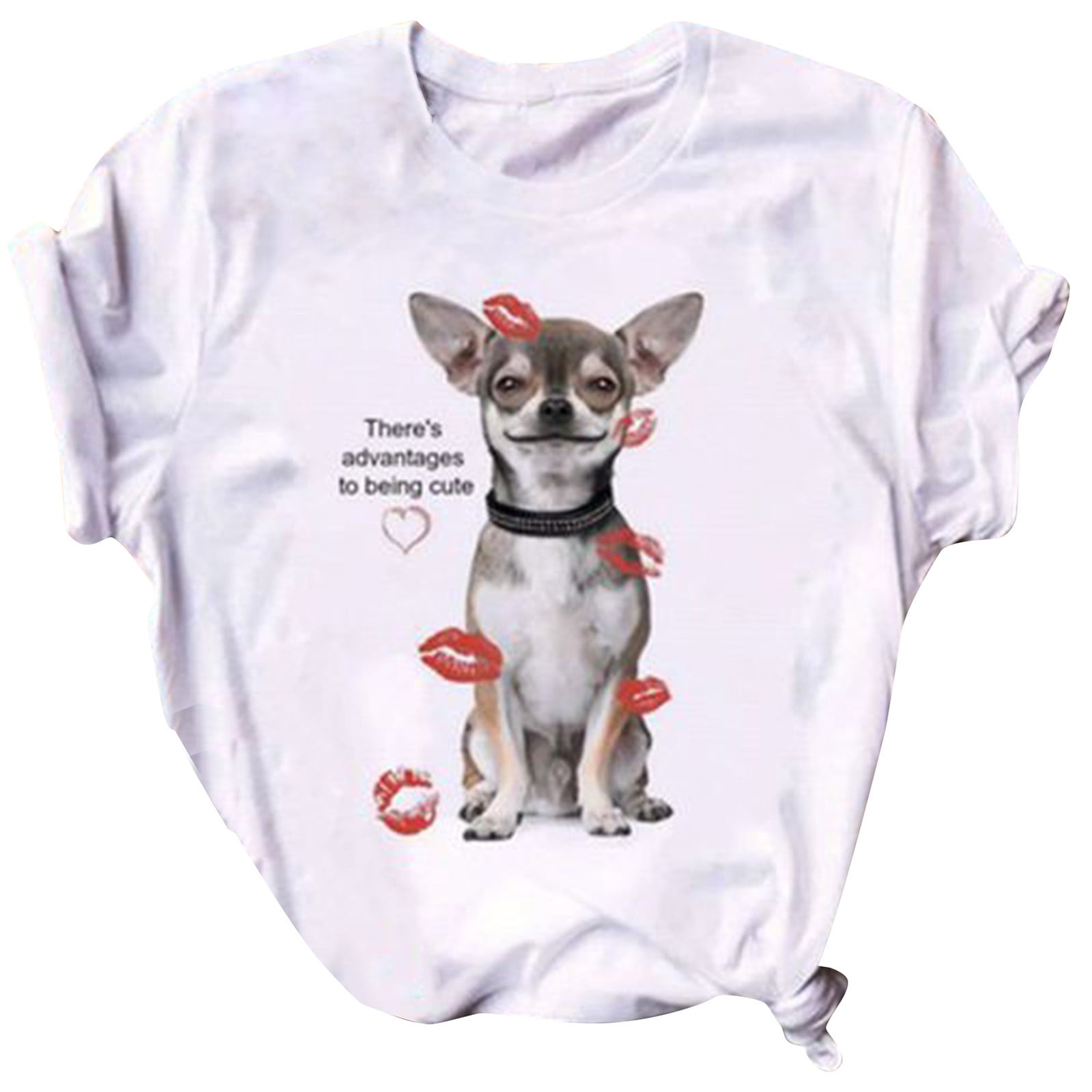 GWAABD Womens Sweat Shirts Women Blouse TopsO Neck Party Stylish T-shirt