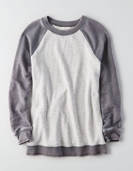 Ae Washed Crew Sweatshirt