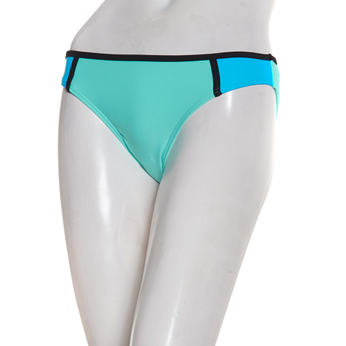 Juniors in Mocean Beach Riot Swim Bottom Hipster S, Mint