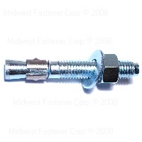 Midwest Fastener 8530 0.62 X 4.25 Trubolt Wedge Anchors - 10 Piece