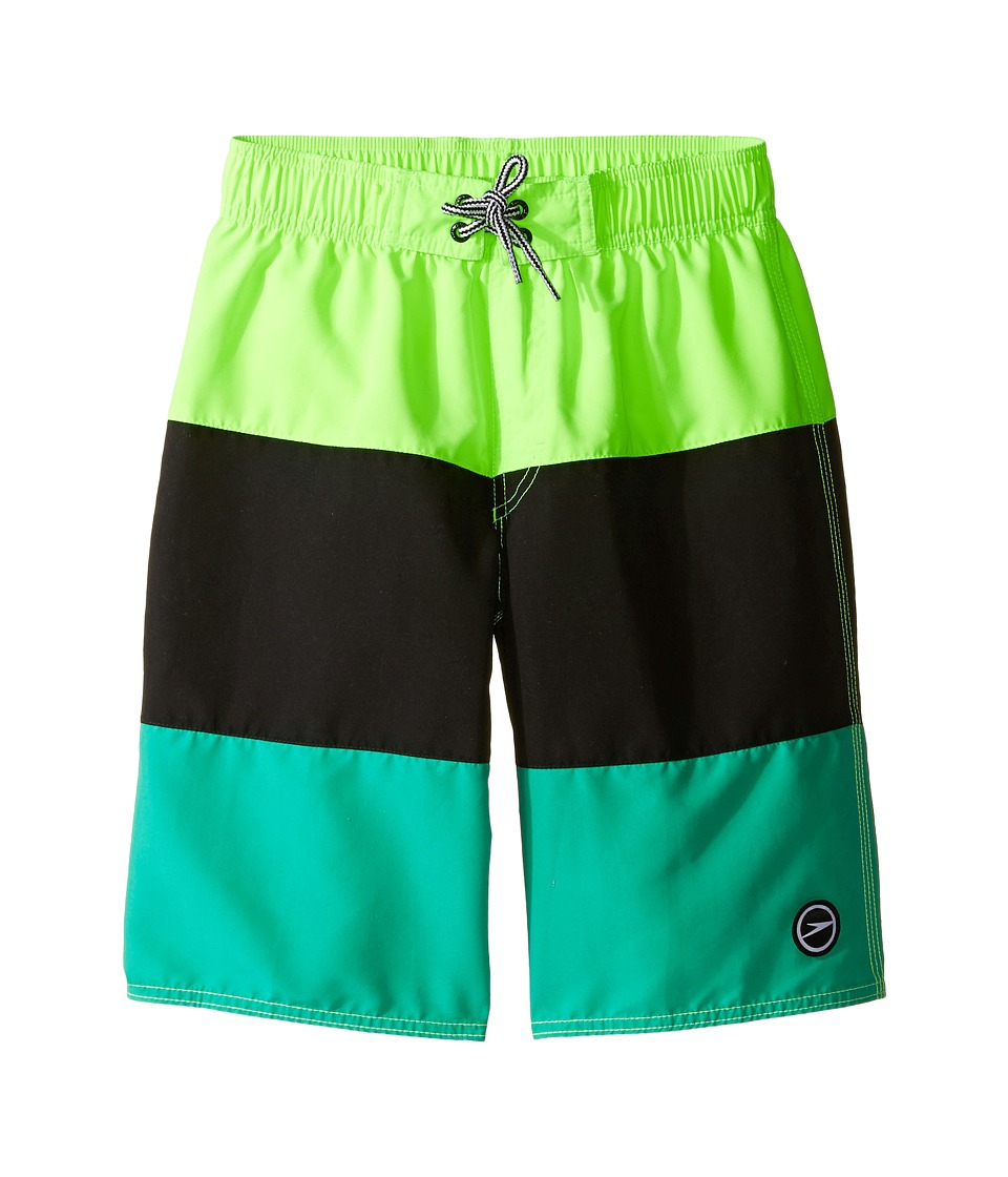 Speedo Kids - Blocked Volley Shorts (little Kids/big Kids) (sport Neon) Boy's Swimwear