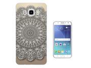Samsung Galaxy A3 A300h - 2015 Gel Silicone Case All Edges Protection Cover 296 - Shabby Chic Eastern Art Lucky Charm