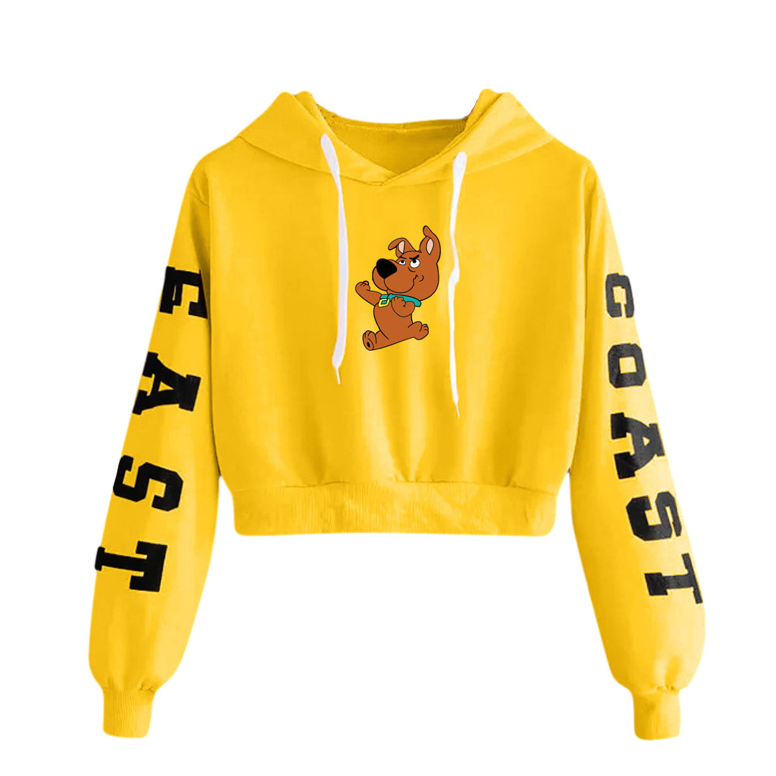 Women Hoodies Clearance Womens Casual Long Sleeve Tops Ladies Printed Sweatshirt Short Blouse