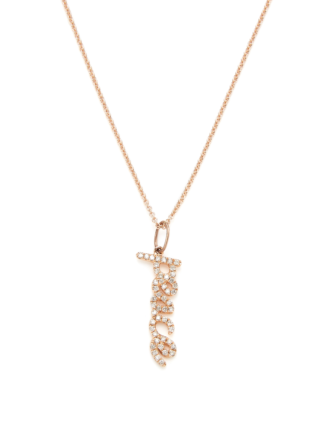 Mini Peace Charm Necklace