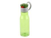 Straw Water Bottle Fruit Juice Mug Cycling Canteen Camping Kettle Green 410ml