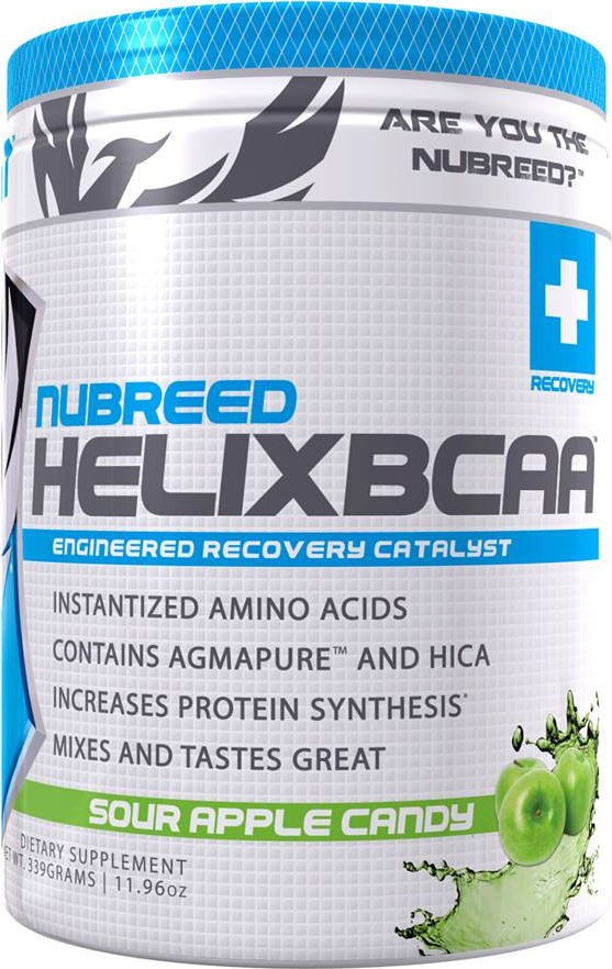 Nubreed Nutrition Helix Bcaa - 90 Servings - Sour Apple