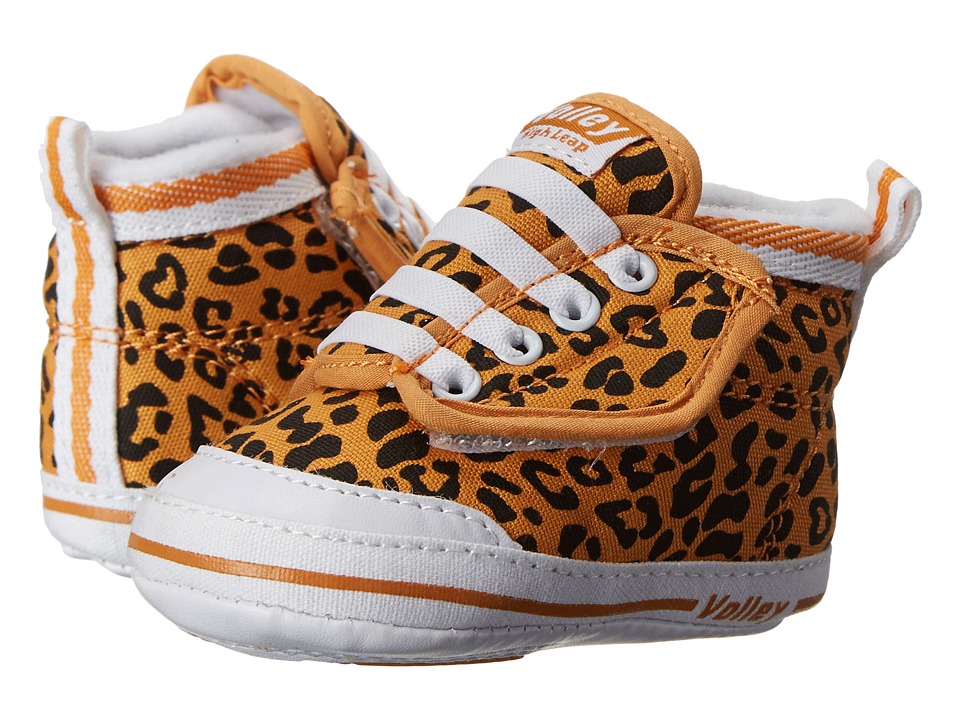 Volley Australia - My First Volley High Leap (infant/toddler) (butterscotch/black Leopard) Women's Shoes