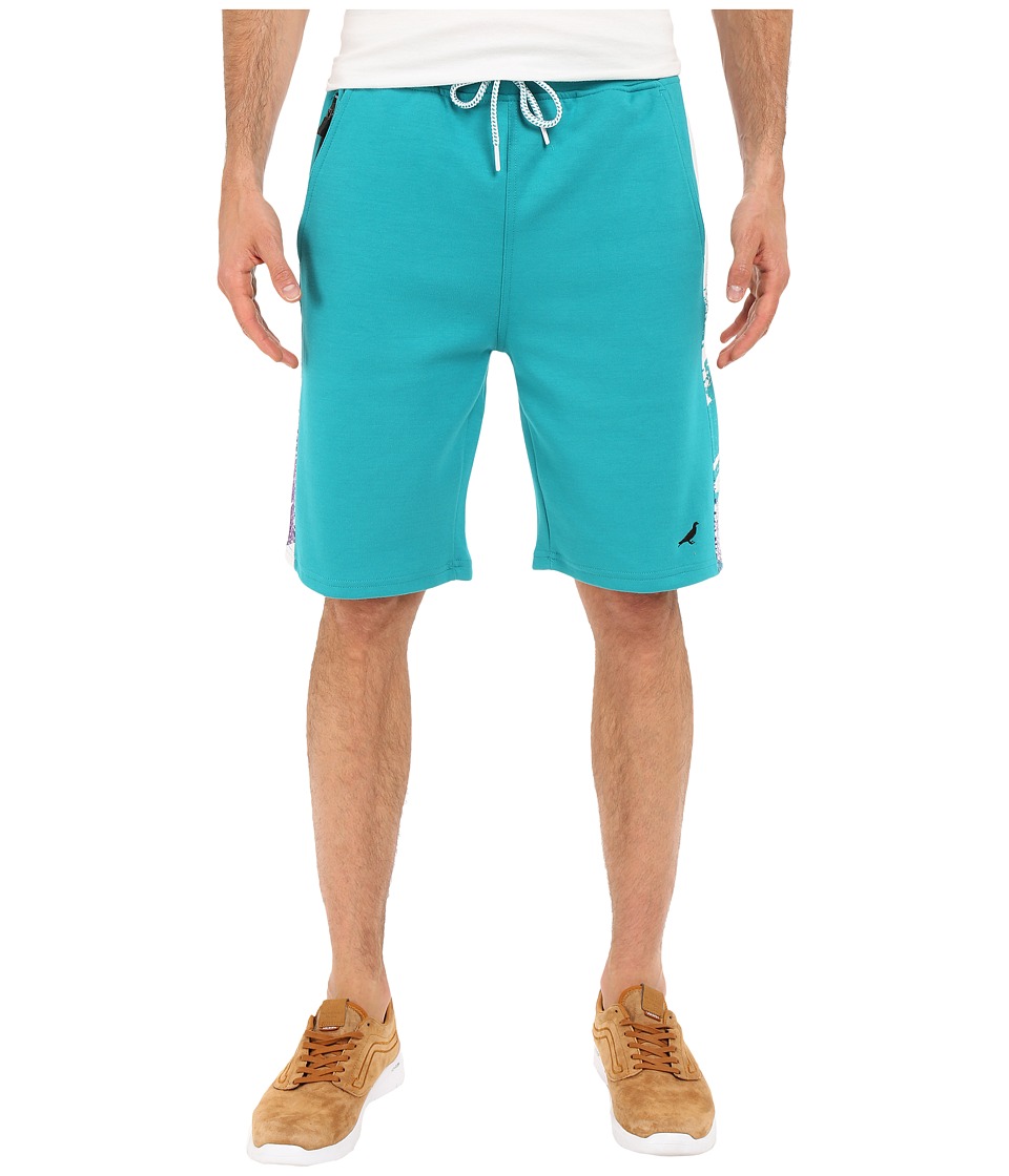 Staple - Volley Solid Sweatshorts (teal) Men's Shorts
