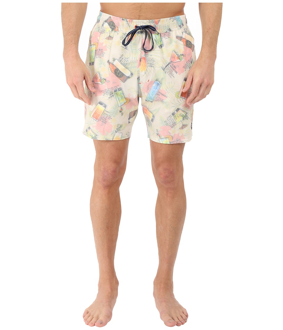 Sperry Top-sider - 99 Bottles of Rum Volley Shorts (multi) Men's Swimwear
