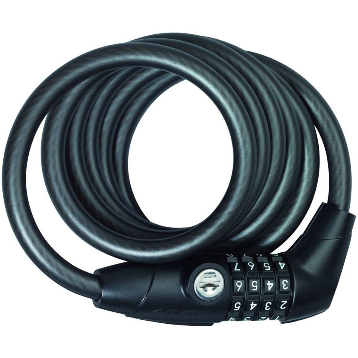 Abus Key Combo 1650 Lock Black, 185cm