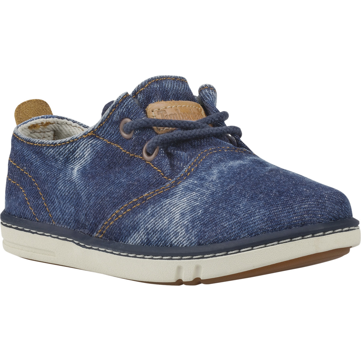 Timberland Earthkeepers Hookset Handcrafted Oxford Shoe - Kids' Dark Blue Denim, 1.0