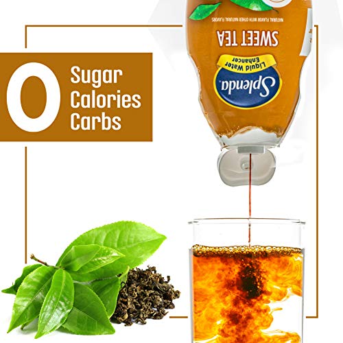 SPLENDA Liquid Water Enhancer Drops  Sugar Free  Zero Calorie  Natural Flavor  Concentrated Drink Mix  3.11 Fl Oz Each Bottle (Sweet Tea  2 Pack) thumbnail