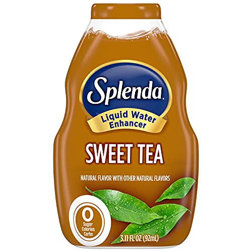 SPLENDA Liquid Water Enhancer Drops  Sugar Free  Zero Calorie  Natural Flavor  Concentrated Drink Mix  3.11 Fl Oz Each Bottle (Sweet Tea  2 Pack) thumbnail