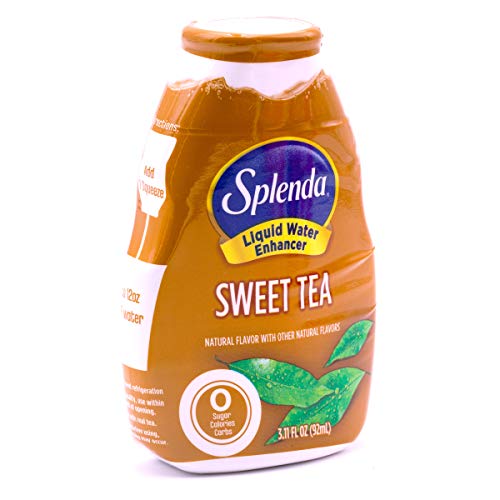 SPLENDA Liquid Water Enhancer Drops  Sugar Free  Zero Calorie  Natural Flavor  Concentrated Drink Mix  3.11 Fl Oz Each Bottle (Sweet Tea  2 Pack) thumbnail