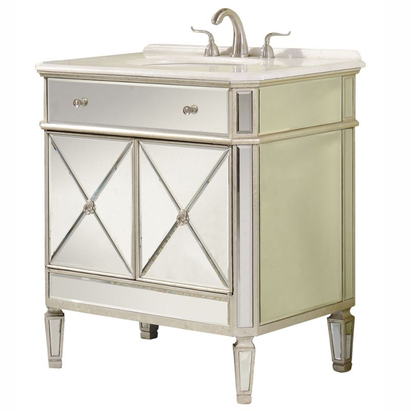 Elegant Lighting Mf1-5105 Camille Collection 21 Wide Single Vanity