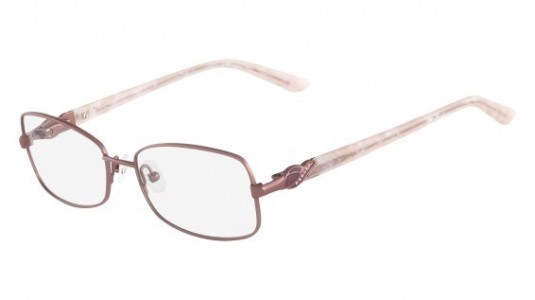 Tres Jolie by Marchon TRES JOLIE 154 Metal Eyeglasses, (601) SHINY ROSE