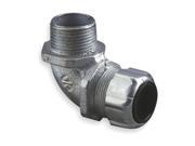 Cord Connector, Iron, 90 Deg