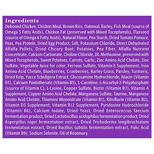 Blue Buffalo Life Protection Formula Toy Breed Dog Food Natural Dry Dog Food for Adult Dogs Chicken and Brown Rice 4 Lb. Bag thumbnail