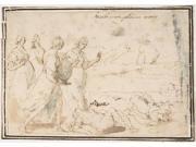 The Death of Polyxena Poster Print by Attributed to Francesco Allegrini (Italian  Cantiano 1615/20 �after 1679 Gubbio ) (18 X 24)