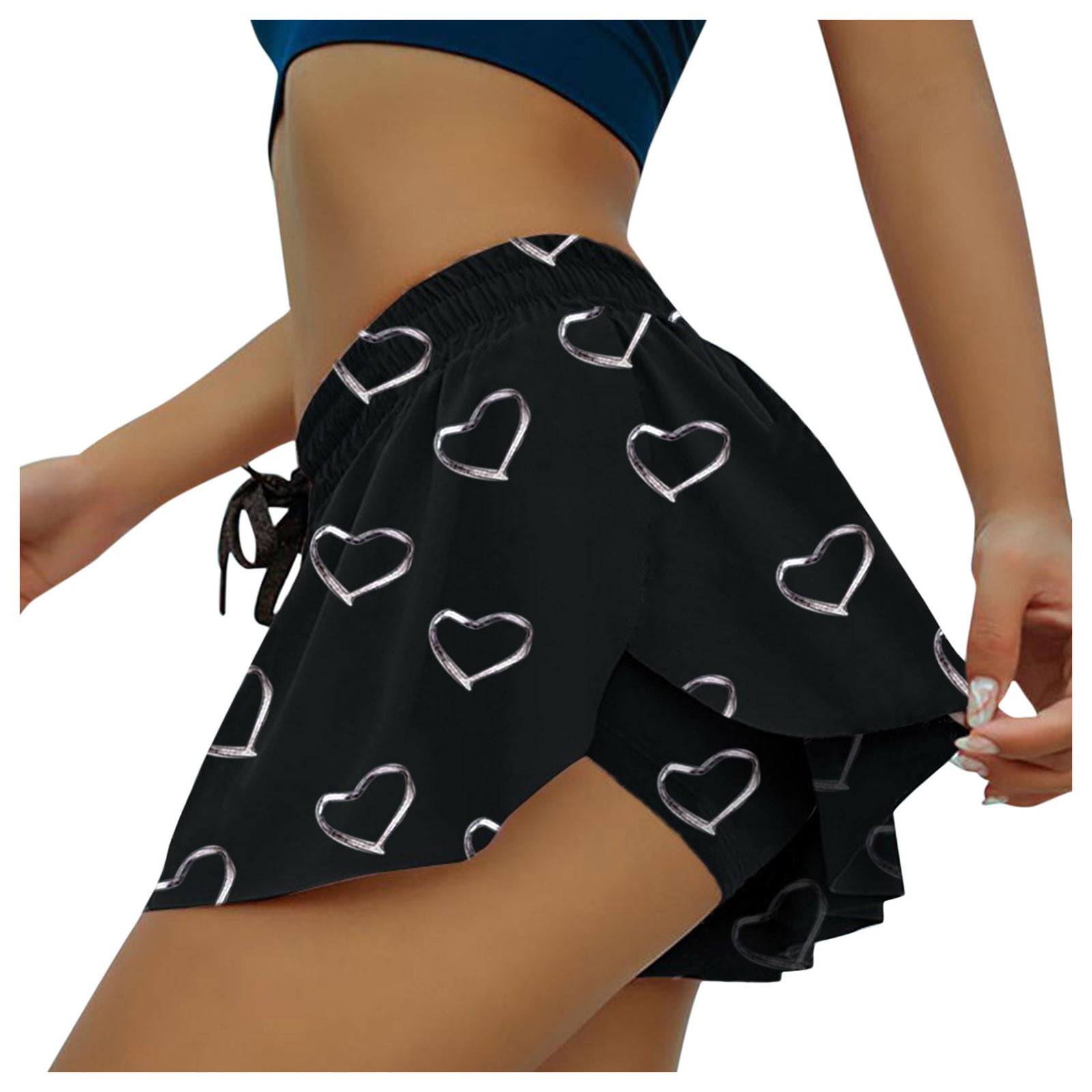 GWAABD Dress Pants Woemn Shorts Culottes Drawstring Fashion Sports Design Women S Summer Pants