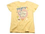 Tootsie Roll That's a Blow Pop Womens Short Sleeve Shirt